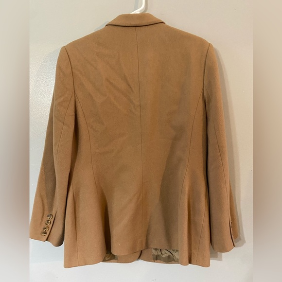Lord and Taylor, fifth Avenue collection, tan blazer wool blend size 12 - Picture 2 of 7